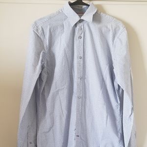 Men long sleeve dress shirt
